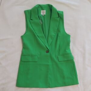 Love Tree Vibrant Green Vest